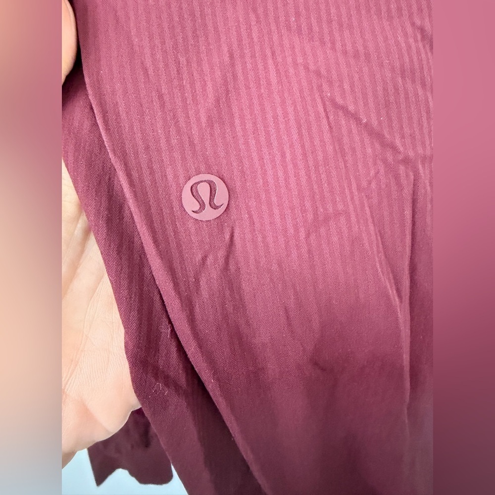 Lululemon Dance Studio Mid Rise Jogger Full Length Garnet Size 6 - Picture 7 of 8